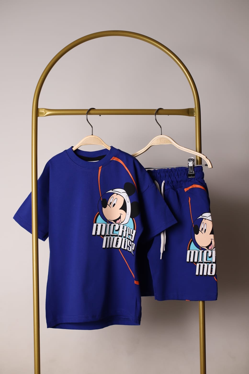 Astronot Mickey Mouse Şortlu Takım