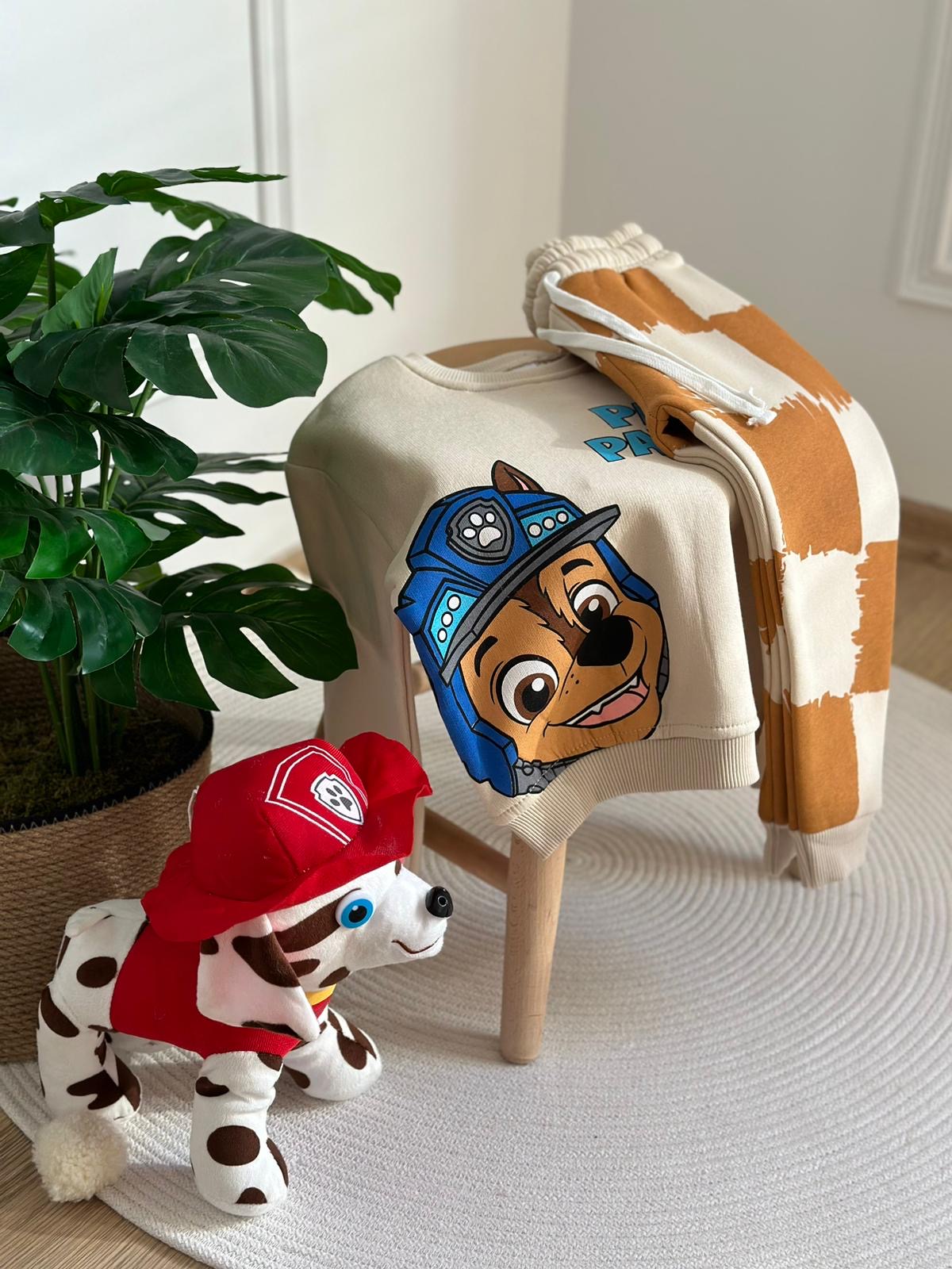 Kahverengi Paw Patrol Eşofman Takımı