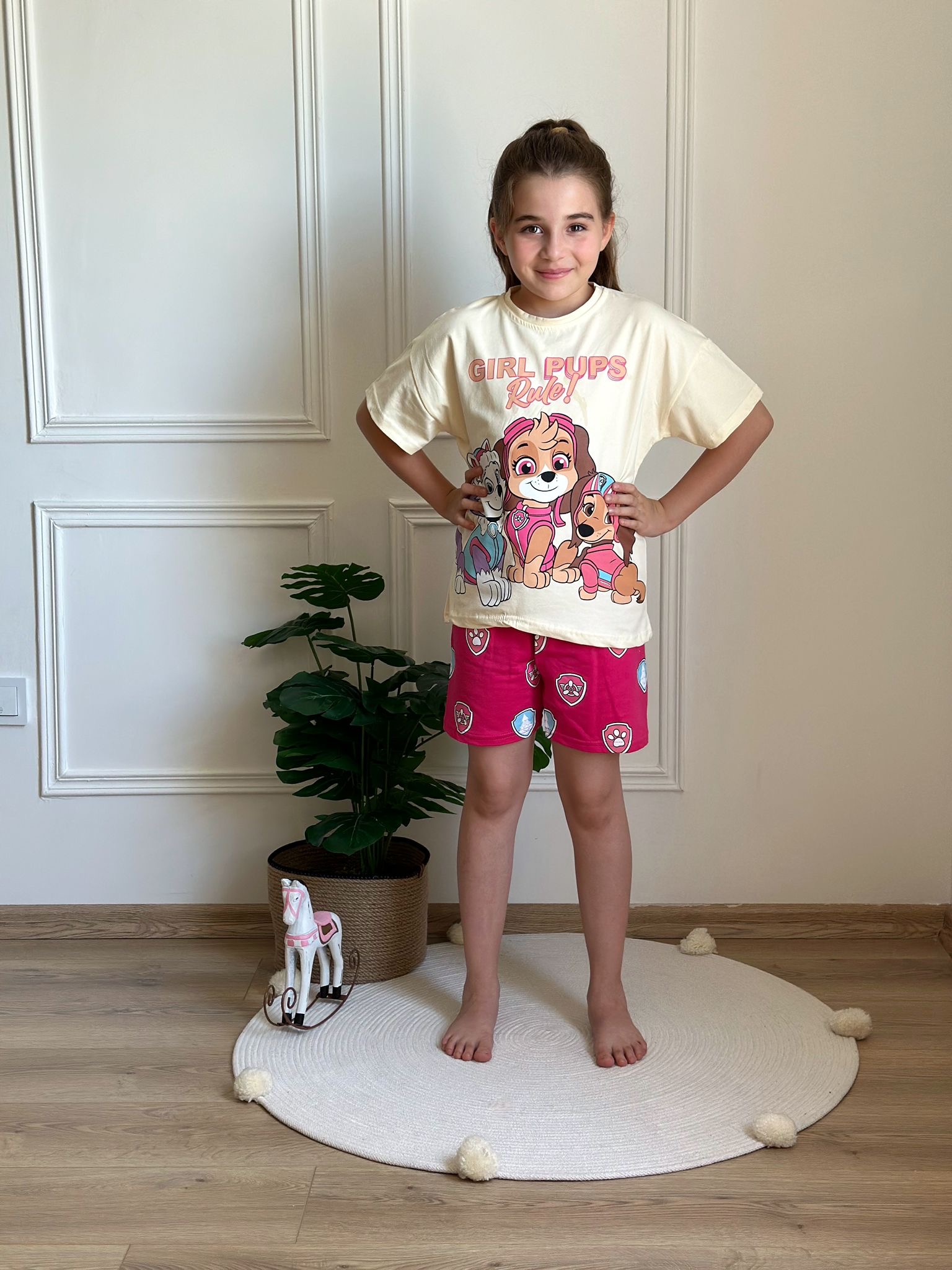 Girl Pups Rule Şortlu Takım