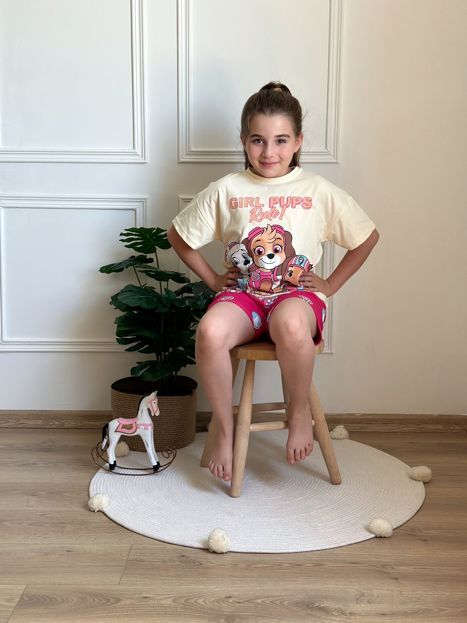 Girl Pups Rule Şortlu Takım