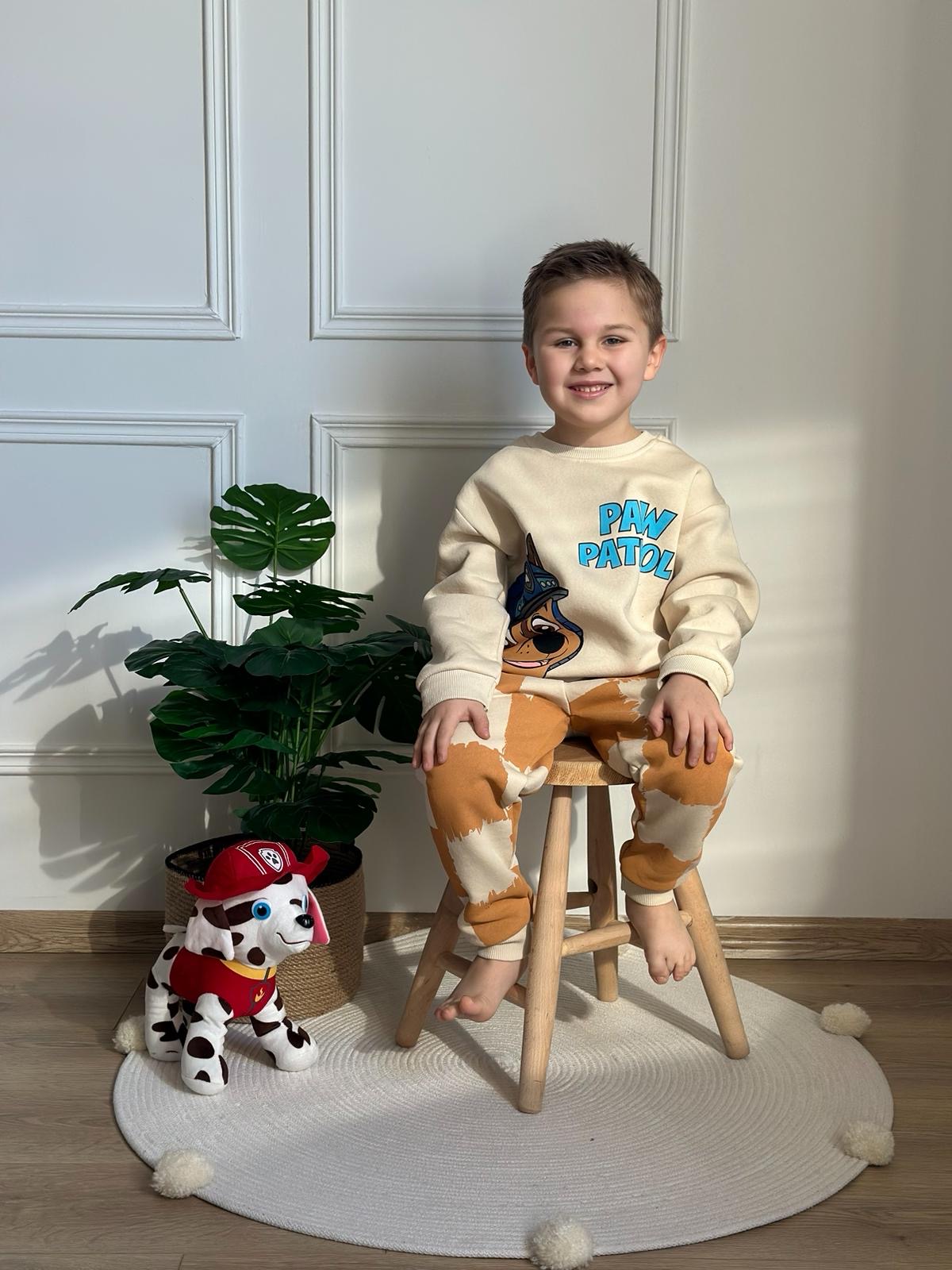 Kahverengi Paw Patrol Eşofman Takımı