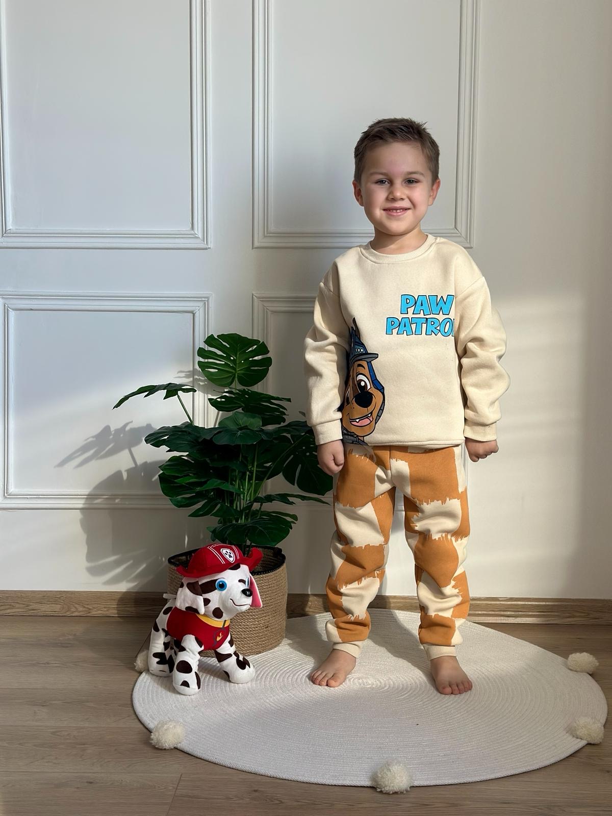 Kahverengi Paw Patrol Eşofman Takımı