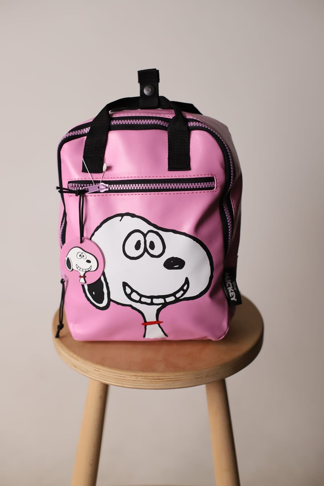 Pembe Snoopy Çanta