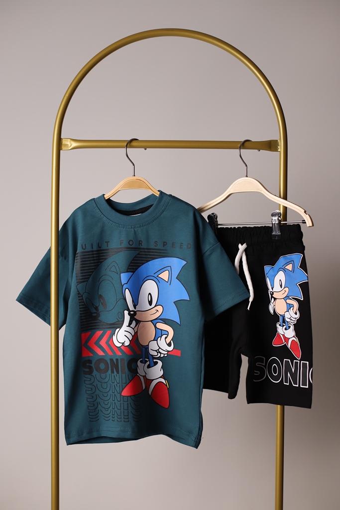 Sonic Şortlu Takım