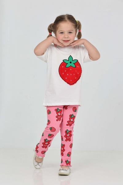 Strawberry Teddy Taytlı Takım