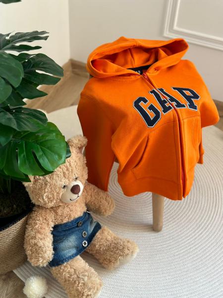 Fermuarlı Turuncu Gap Sweatshirt