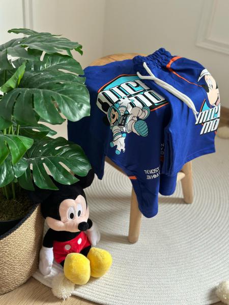 Astronot Mickey Mouse Şortlu Takım