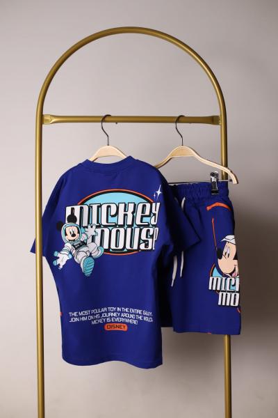 Astronot Mickey Mouse Şortlu Takım