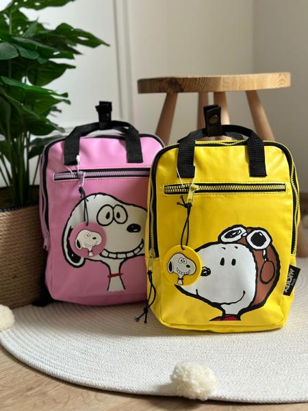 Pembe Snoopy Çanta
