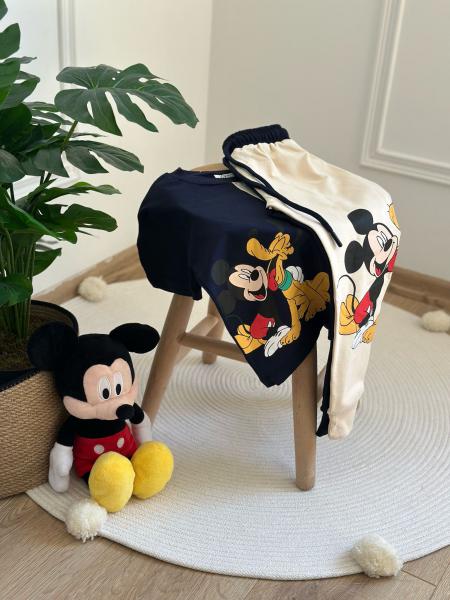 Çok Renkli Mickey Friends Eşofman Takımı