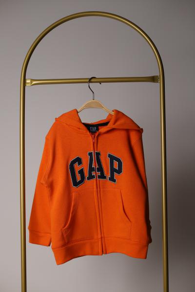 Fermuarlı Turuncu Gap Sweatshirt