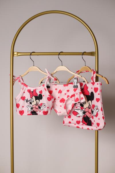 Çantalı Minnie Bikini Takımı