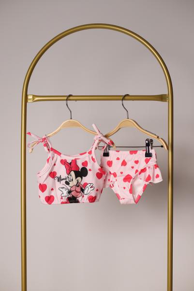 Çantalı Minnie Bikini Takımı
