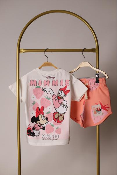 Strawberry Minnie Şortlu Takım