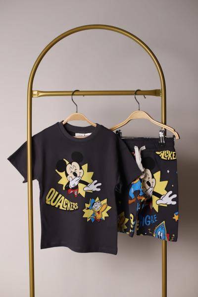 Quackers Mickey Şortlu Takım